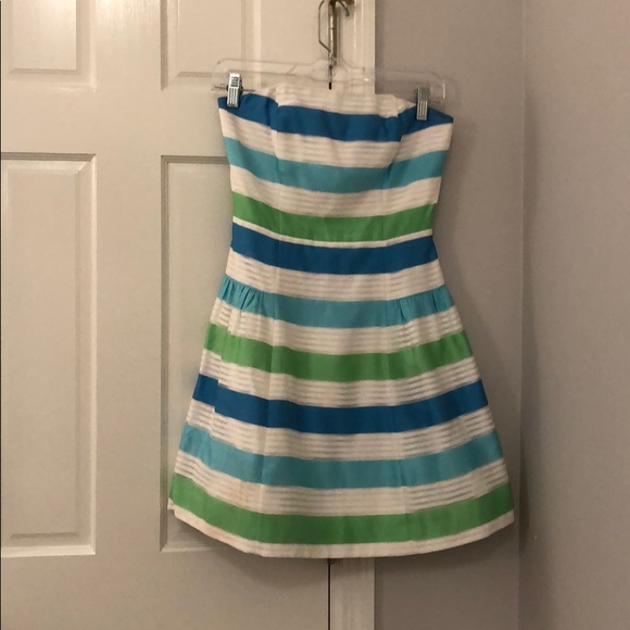 Lilly Pulitzer strapless dress - Picture 1 of 3